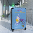Load image into Gallery viewer, Copy of Suitcase - Colorado Columbine- Light Blue