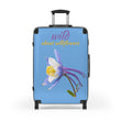 Load image into Gallery viewer, Copy of Suitcase - Colorado Columbine- Light Blue