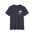 Load image into Gallery viewer, Wildflower Unisex Recycled Organic T-Shirt - Sacred Datura Small