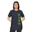 Load image into Gallery viewer, Wildflower Unisex Recycled Organic T-Shirt - Miner's Lettuce