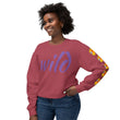 Load image into Gallery viewer, Sweatshirt - Wild Colorado Rocky Mountain Columbine + Poppies Unisex Crewneck