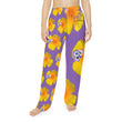 Load image into Gallery viewer, Wild Women's Pajama Pants - California Poppy and Bird's Eye Gilia - Mismatch Purple