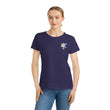 Load image into Gallery viewer, Organic Cotton Wildflower T-Shirt - Colorado Columbine -accent