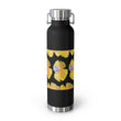 Load image into Gallery viewer, California Poppy & Bird's Eye Gilia Grid #2 Copper Vacuum Insulated Bottle, 22oz
