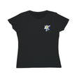 Load image into Gallery viewer, Organic Cotton Wildflower T-Shirt - Colorado Columbine -accent