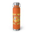 Load image into Gallery viewer, California Poppy & Bird's Eye Gilia Grid #2 Copper Vacuum Insulated Bottle, 22oz