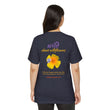 Load image into Gallery viewer, Wildflower Unisex Recycled Organic T-Shirt - California Poppy & Bird's Eye Gilia Stacked
