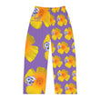 Load image into Gallery viewer, Wild Men's Pajama Pants - California Poppy & Bird's Eye Gilia - Mismatch Purple