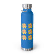 Load image into Gallery viewer, California Poppy Grid Copper Vacuum Insulated Bottle, 22oz