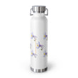 Load image into Gallery viewer, Copper Vacuum Insulated Bottle, 22oz - Colorado Columbine Grid