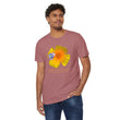 Load image into Gallery viewer, Wildflower Unisex Recycled Organic T-Shirt - California Poppy & Bird's Eye Gilia