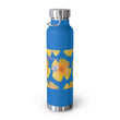Load image into Gallery viewer, California Poppy & Bird's Eye Gilia Grid #2 Copper Vacuum Insulated Bottle, 22oz