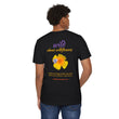 Load image into Gallery viewer, Wildflower Unisex Recycled Organic T-Shirt - California Poppy & Bird's Eye Gilia Stacked