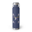 Load image into Gallery viewer, Copper Vacuum Insulated Bottle, 22oz - Colorado Columbine Grid