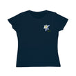 Load image into Gallery viewer, Organic Cotton Wildflower T-Shirt - Colorado Columbine -accent