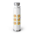Load image into Gallery viewer, California Poppy Grid Copper Vacuum Insulated Bottle, 22oz
