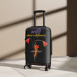 Load image into Gallery viewer, Suitcase - Rufous Hummingbird at Scarlet Fritillary - Black