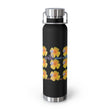 Load image into Gallery viewer, California Poppy Grid Copper Vacuum Insulated Bottle, 22oz