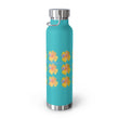 Load image into Gallery viewer, California Poppy Grid Copper Vacuum Insulated Bottle, 22oz