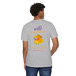 Load image into Gallery viewer, Wildflower Unisex Recycled Organic T-Shirt - California Poppy & Bird's Eye Gilia Stacked