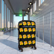 Load image into Gallery viewer, Suitcase - California Poppies & Gilias - Black