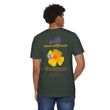 Load image into Gallery viewer, Wildflower Unisex Recycled Organic T-Shirt - California Poppy & Bird's Eye Gilia Stacked