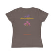 Load image into Gallery viewer, Organic T-Shirt - Red Ribbon Clarkia Wildflower #01