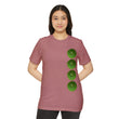 Load image into Gallery viewer, Wildflower Unisex Recycled Organic T-Shirt - Miner's Lettuce
