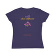 Load image into Gallery viewer, Organic T-Shirt - Red Ribbon Clarkia Wildflower #01