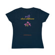 Load image into Gallery viewer, Organic T-Shirt - Red Ribbon Clarkia Wildflower #01