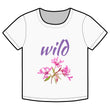 Load image into Gallery viewer, Organic Baby Tee - Red Ribbon Clarkia