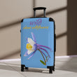 Load image into Gallery viewer, Copy of Suitcase - Colorado Columbine- Light Blue