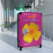 Load image into Gallery viewer, Suitcase -California Poppy and Gilia - Magenta
