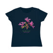 Load image into Gallery viewer, Organic T-Shirt - Red Ribbon Clarkia Wildflower #01