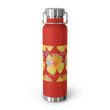 Load image into Gallery viewer, California Poppy & Bird's Eye Gilia Grid #2 Copper Vacuum Insulated Bottle, 22oz