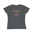 Load image into Gallery viewer, Organic T-Shirt - Red Ribbon Clarkia Wildflower #01