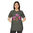 Load image into Gallery viewer, Wildflower Eco T-Shirt - Red Ribbon Clarkia