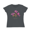 Load image into Gallery viewer, Organic T-Shirt - Red Ribbon Clarkia Wildflower #01