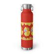 Load image into Gallery viewer, California Poppy & Bird's Eye Gilia Grid #2 Copper Vacuum Insulated Bottle, 22oz