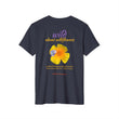Load image into Gallery viewer, Wildflower Unisex Recycled Organic T-Shirt - California Poppy & Bird's Eye Gilia Stacked