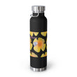 Load image into Gallery viewer, California Poppy & Bird's Eye Gilia Grid #2 Copper Vacuum Insulated Bottle, 22oz