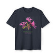 Load image into Gallery viewer, Organic Wildflower T-Shirt - Red Ribbon Clarkia