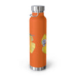 Load image into Gallery viewer, California Poppy & Bird's Eye Gilia Copper Vacuum Insulated Bottle, 22oz