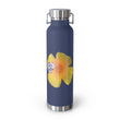 Load image into Gallery viewer, California Poppy & Bird's Eye Gilia Copper Vacuum Insulated Bottle, 22oz