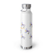 Load image into Gallery viewer, Copper Vacuum Insulated Bottle, 22oz - Colorado Columbine Grid