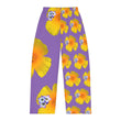 Load image into Gallery viewer, Wild Women's Pajama Pants - California Poppy and Bird's Eye Gilia - Mismatch Purple