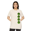 Load image into Gallery viewer, Wildflower Unisex Recycled Organic T-Shirt - Miner's Lettuce