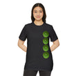 Load image into Gallery viewer, Wildflower Unisex Recycled Organic T-Shirt - Miner's Lettuce