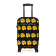 Load image into Gallery viewer, Suitcase - California Poppies & Gilias - Black