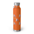 Load image into Gallery viewer, Copper Vacuum Insulated Bottle, 22oz - Colorado Columbine Grid